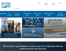 Tablet Screenshot of ngwa.org